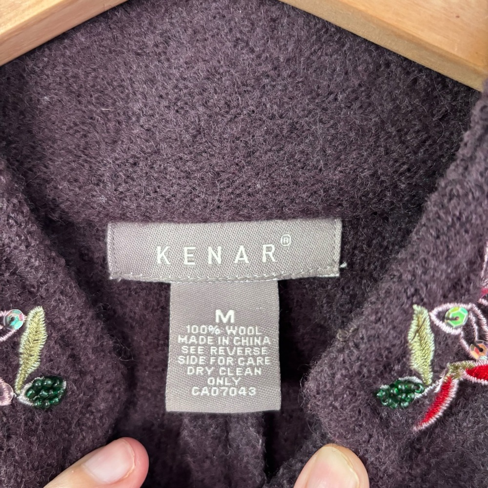 Kenar Wool Embroidered Jacket - Picture 5 of 9